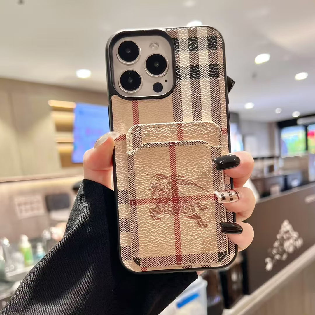 Burberry iPhone Cases with Card Holder