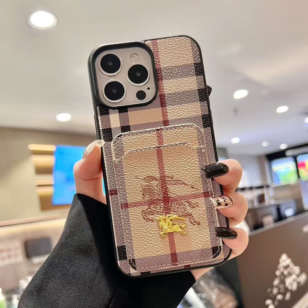 Burberry iPhone Cases with Card Holder