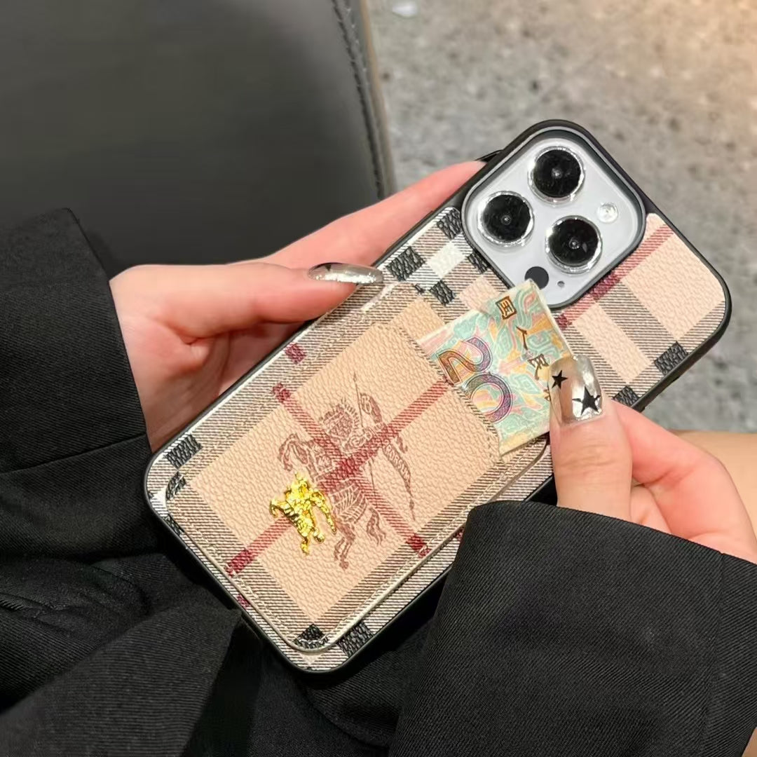 Burberry iPhone Cases with Card Holder