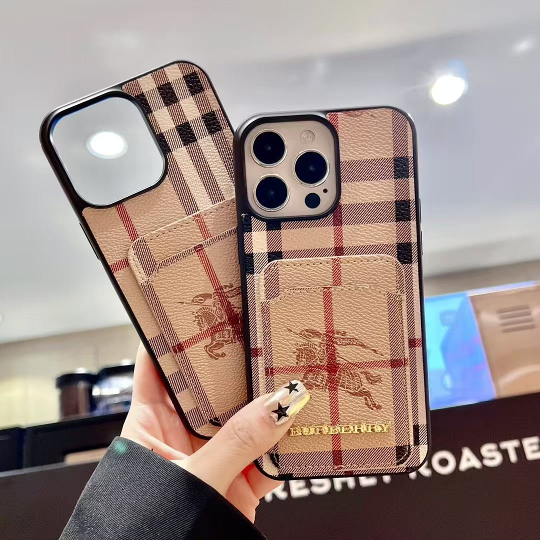 Burberry iPhone Cases with Card Holder