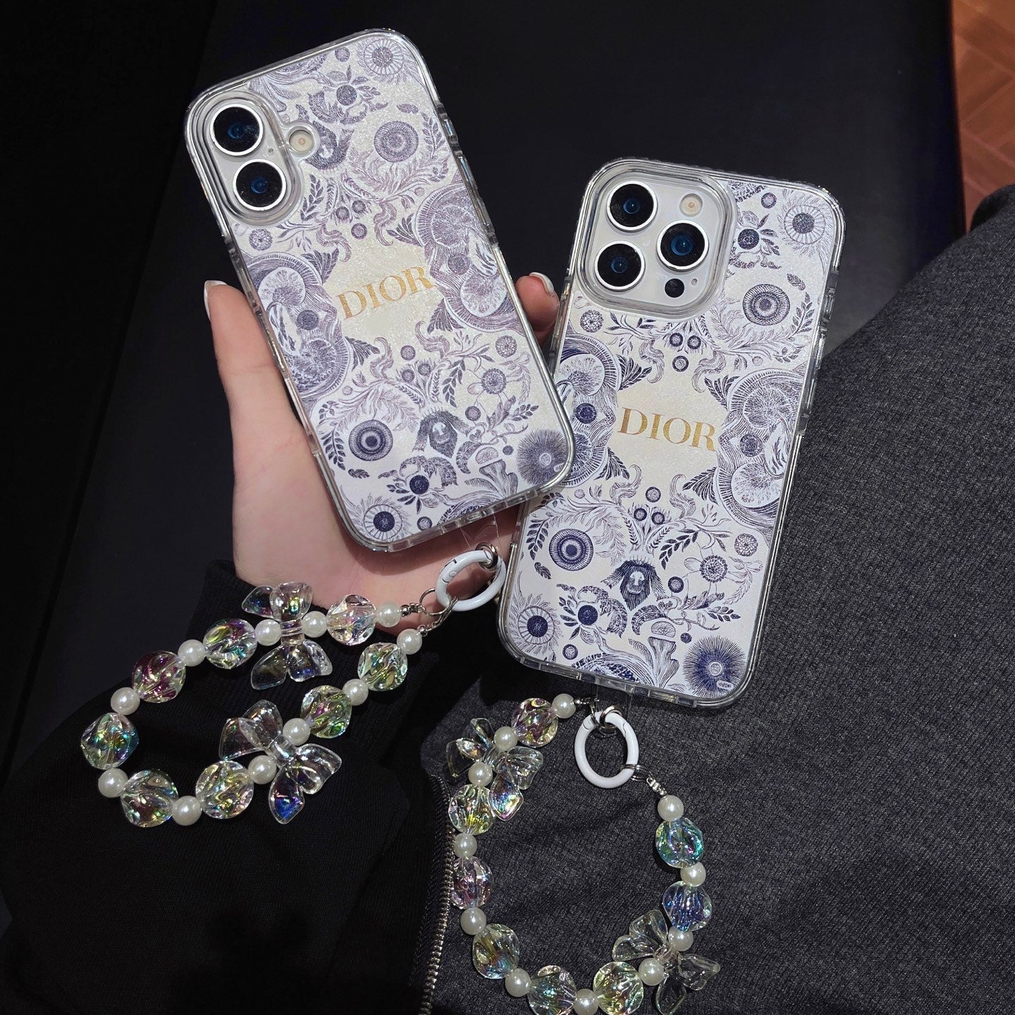 Christian Dior Phone Cases with Handgrip