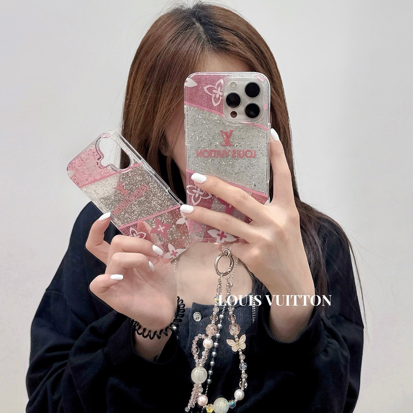 Louis Vuitton iPhone Cases with Hand Grip Durable