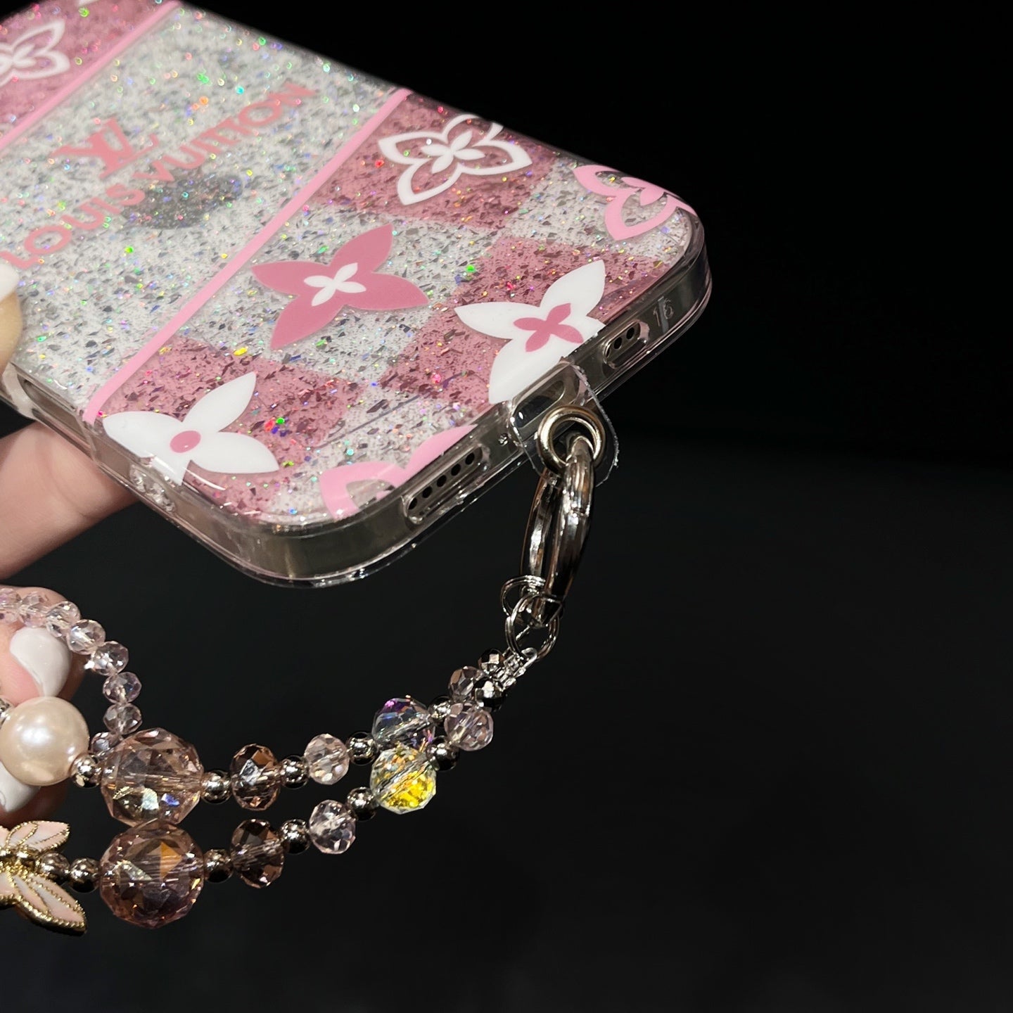 Louis Vuitton iPhone Cases with Hand Grip Durable