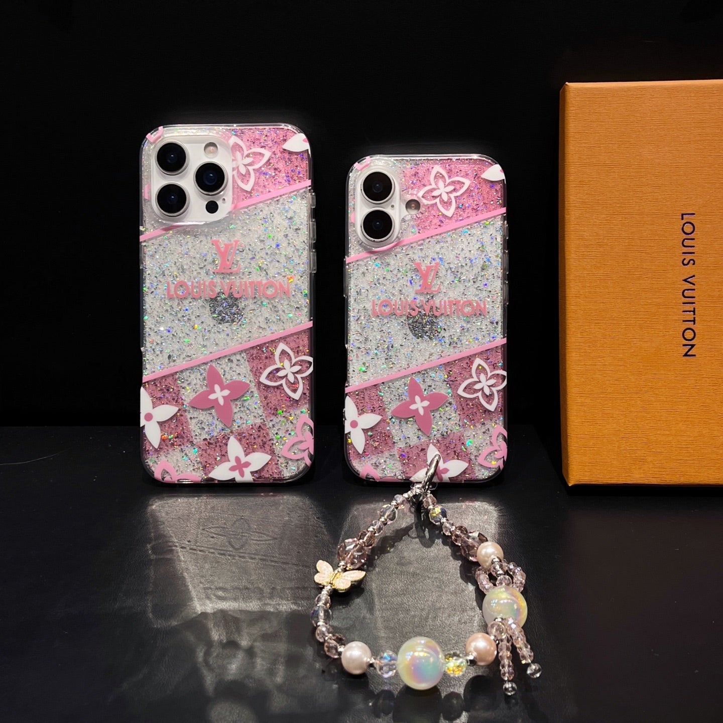 Louis Vuitton iPhone Cases with Hand Grip Durable