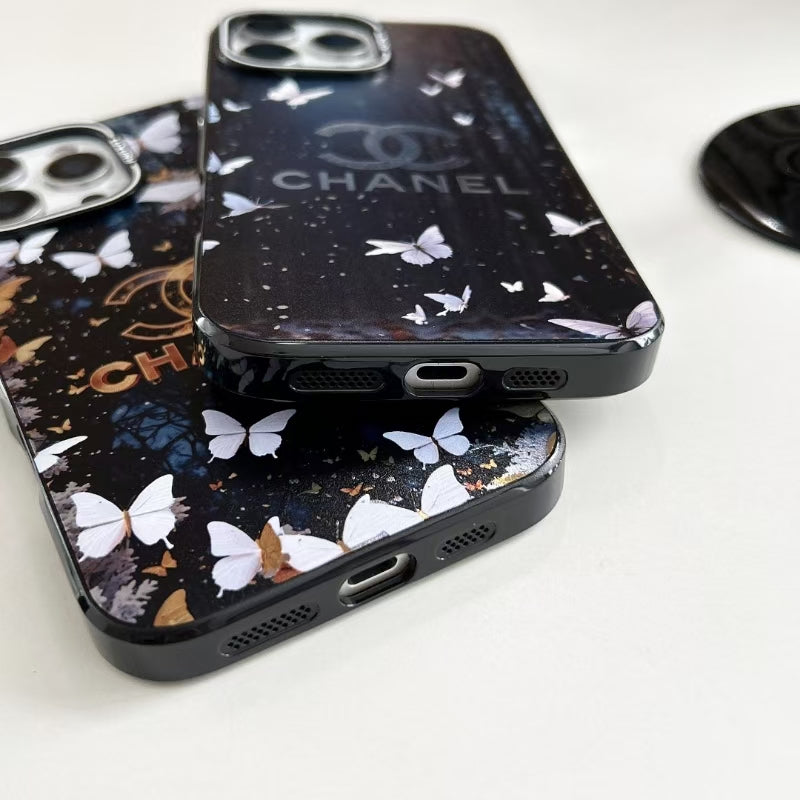 Chanel Black iPhone Cases