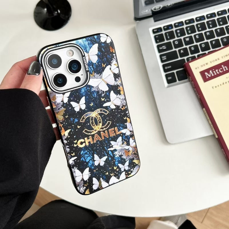 Chanel Black iPhone Cases