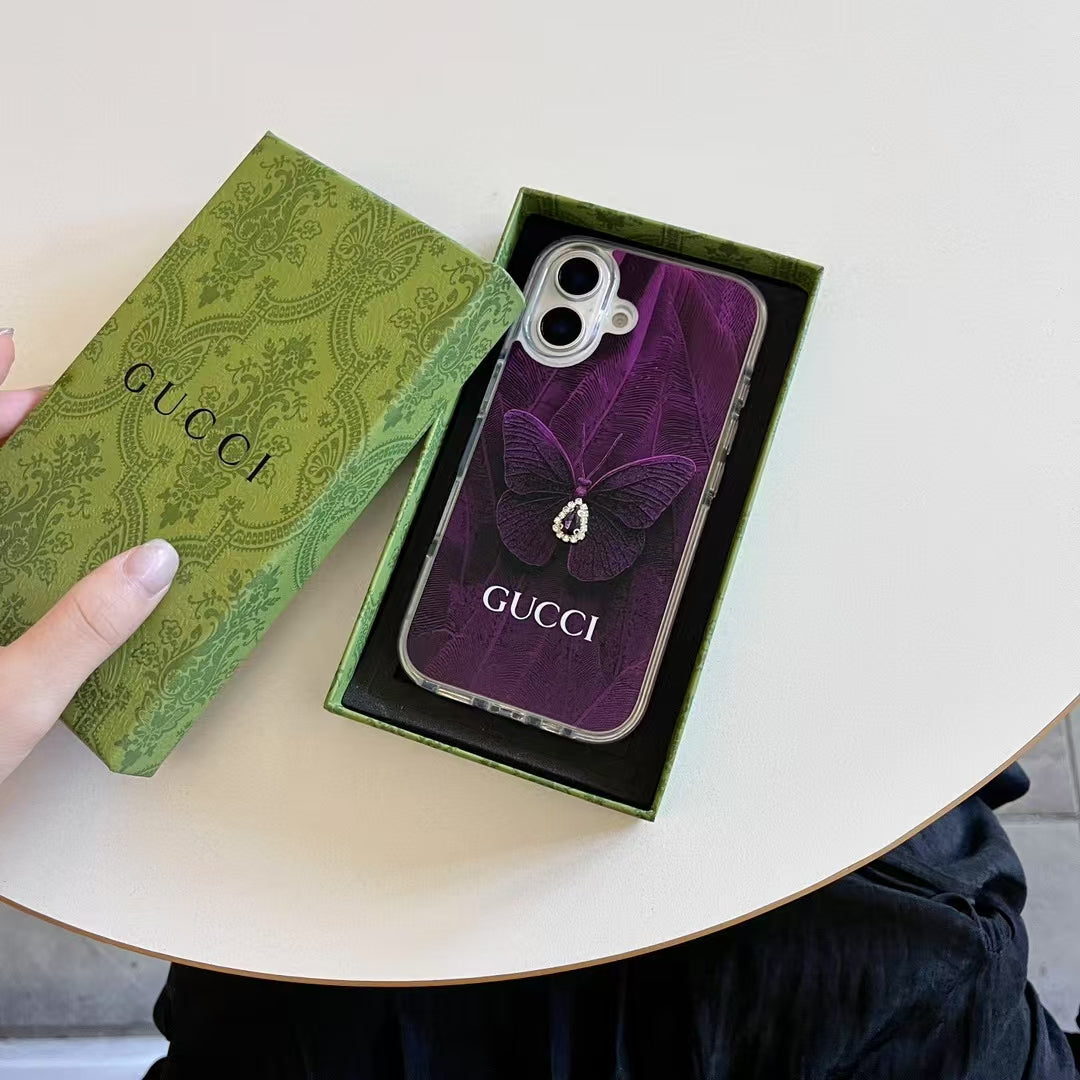 Gucci Purple iPhone Cases Stylish