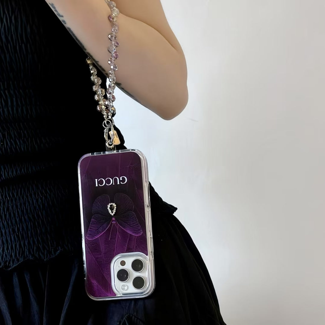 Gucci Purple iPhone Cases Stylish