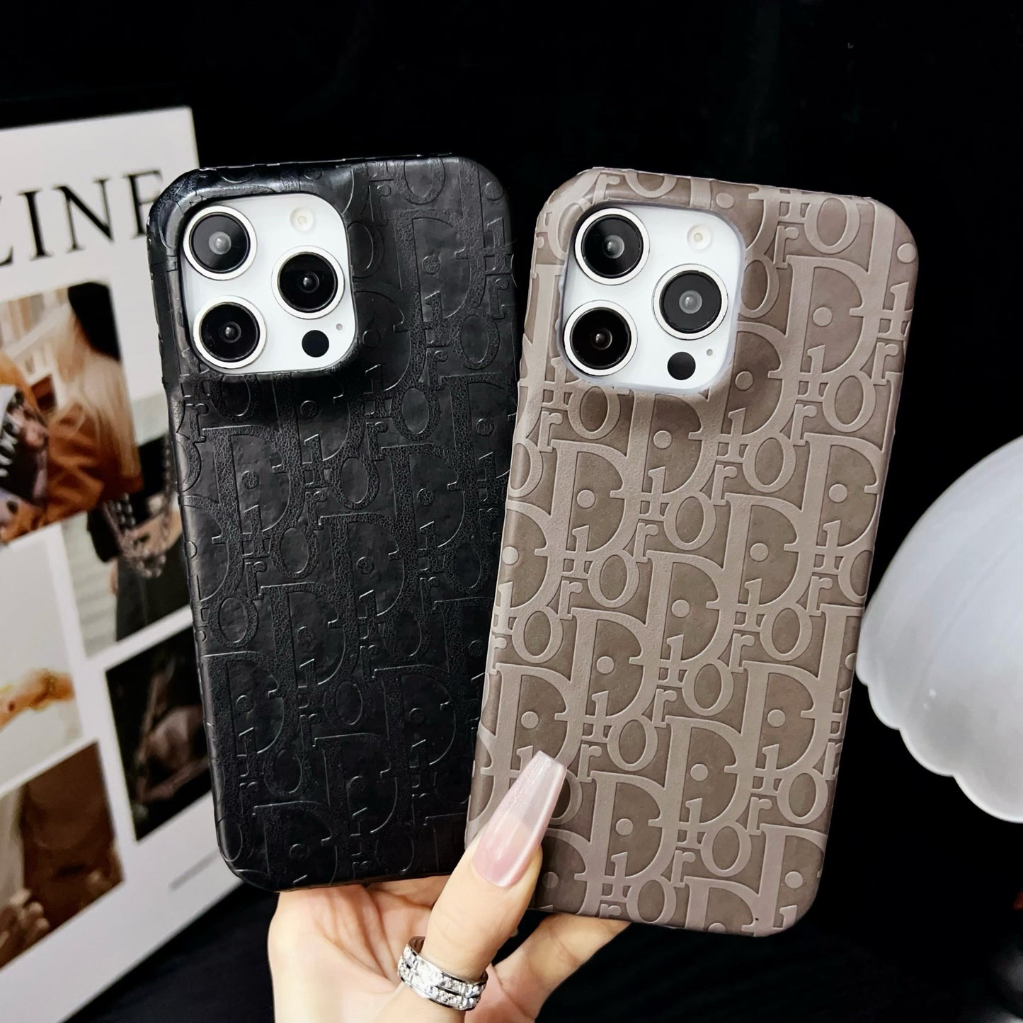Christian Dior iPhone Case Durable and Stylish