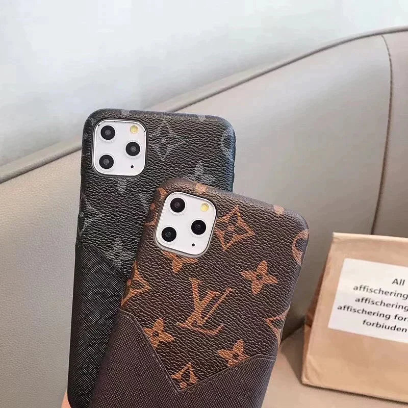 LV iPhone Card Wallet Cases