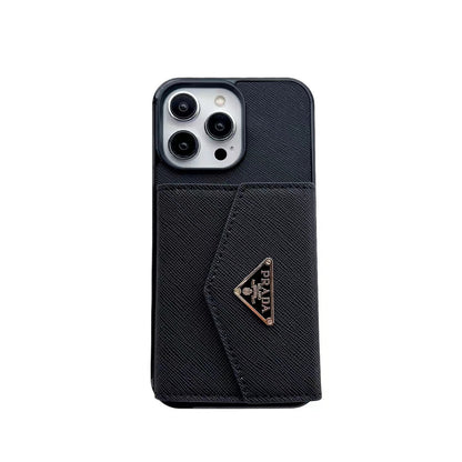 Luxury Prada Phone Cases with Card Holder