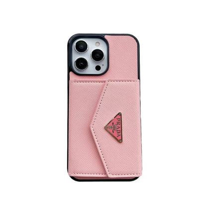 Luxury Prada Phone Cases with Card Holder