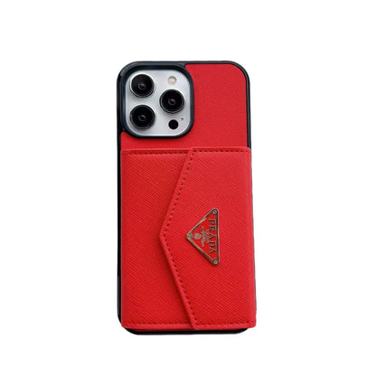Luxury Prada Phone Cases with Card Holder