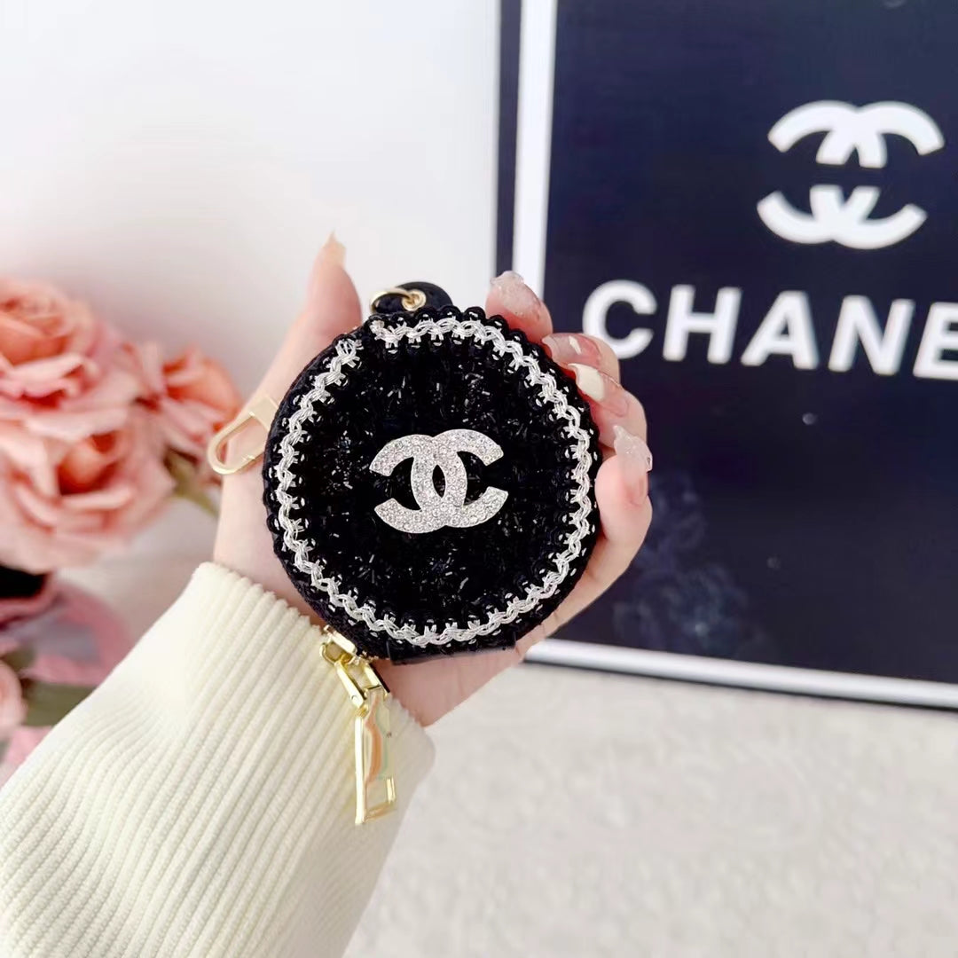 LUXURY CHANEL Airpods Case With Mirror