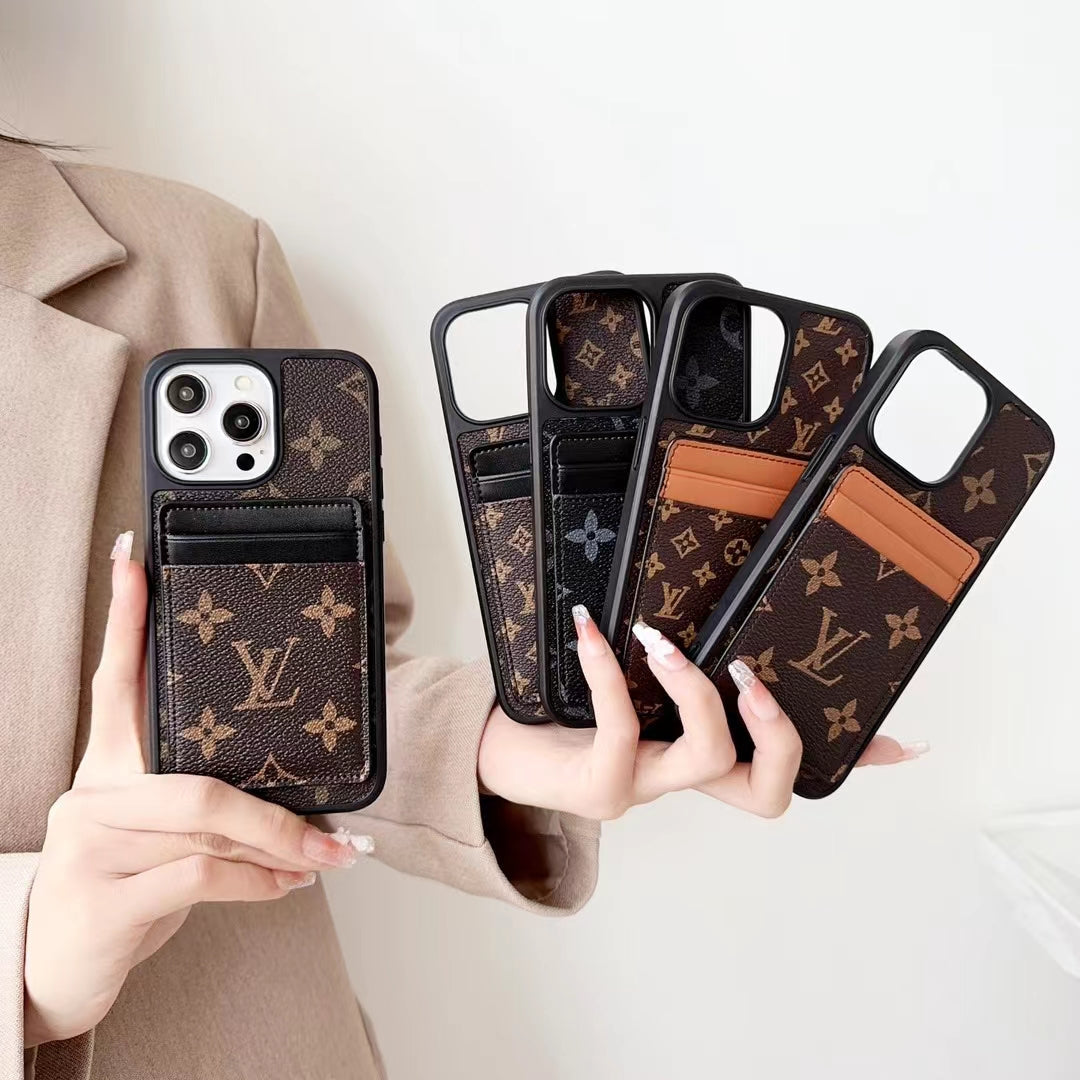 Luxurious Louis Vuitton Phone Cases Stylish with Card Holder