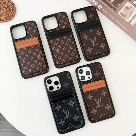 Luxurious Louis Vuitton Phone Cases Stylish with Card Holder