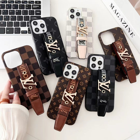 Durable Louis Vuitton Phone Cases with Handgrip
