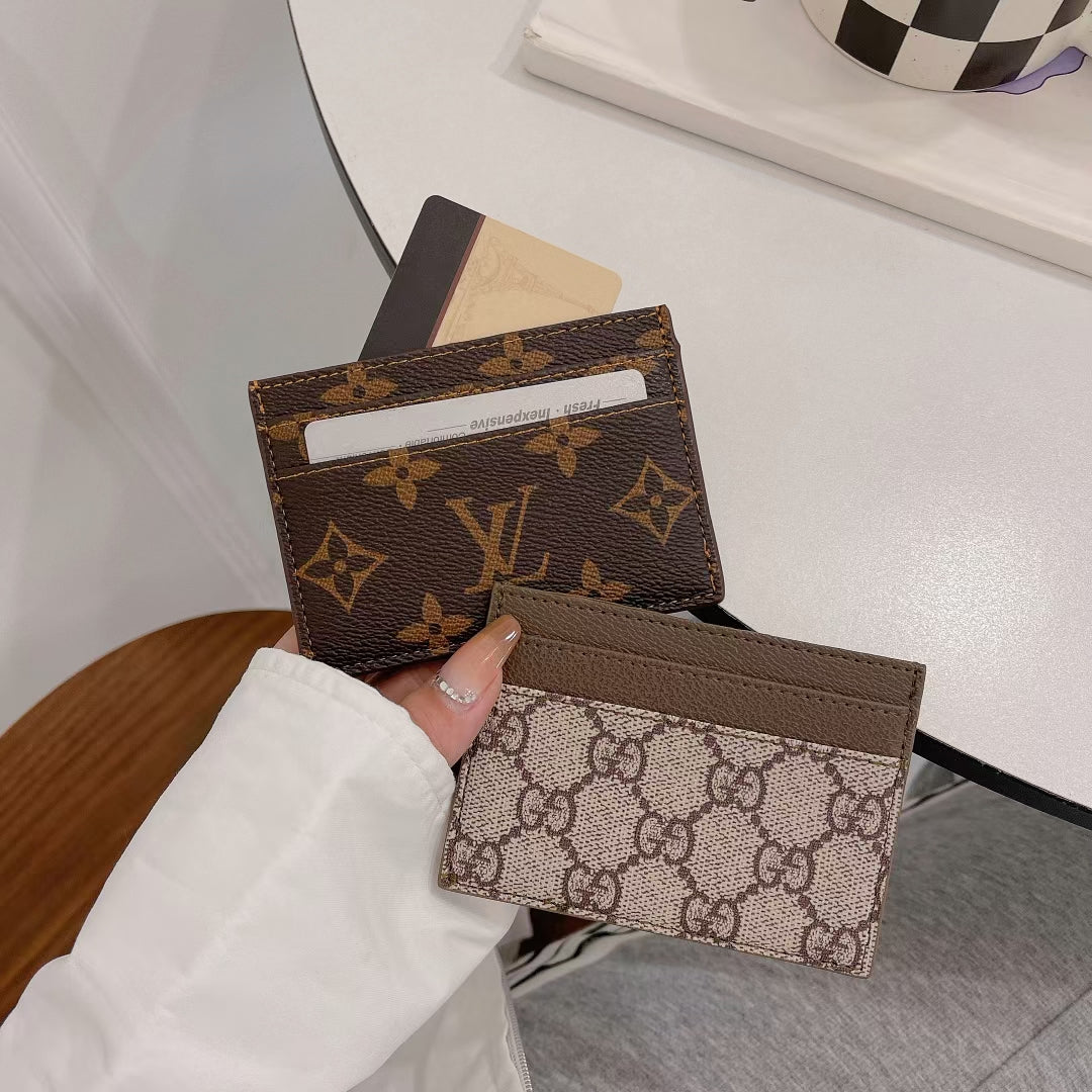 Louis Vuitton and Gucci Card Holder