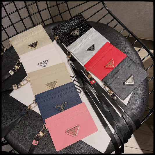 Stylish Prada Wallet Card Holder
