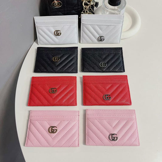 Luxurious Gucci Leather Card Cases