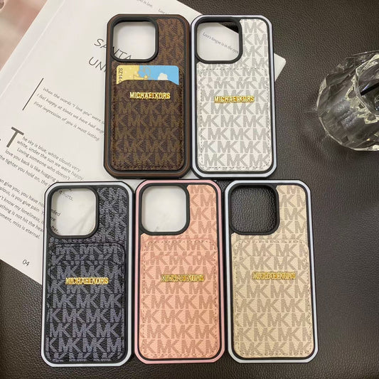 Minimalist Michael Kors Phone Cases with Card Holder