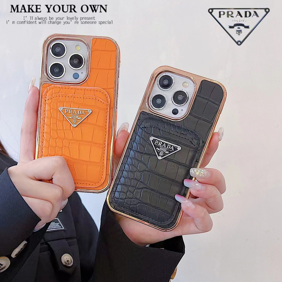 Luxury Prada iPhone Cases Stylish