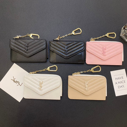 Fashionable YSL Wallet Card Holder