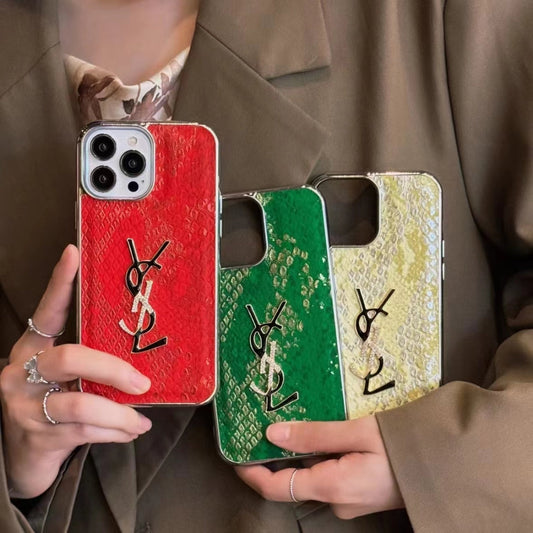 Colorful YSL iPhone Cases Stylish
