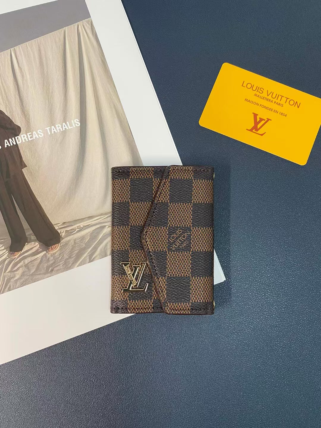Wallet Card Cases Louis Vuitton Durable