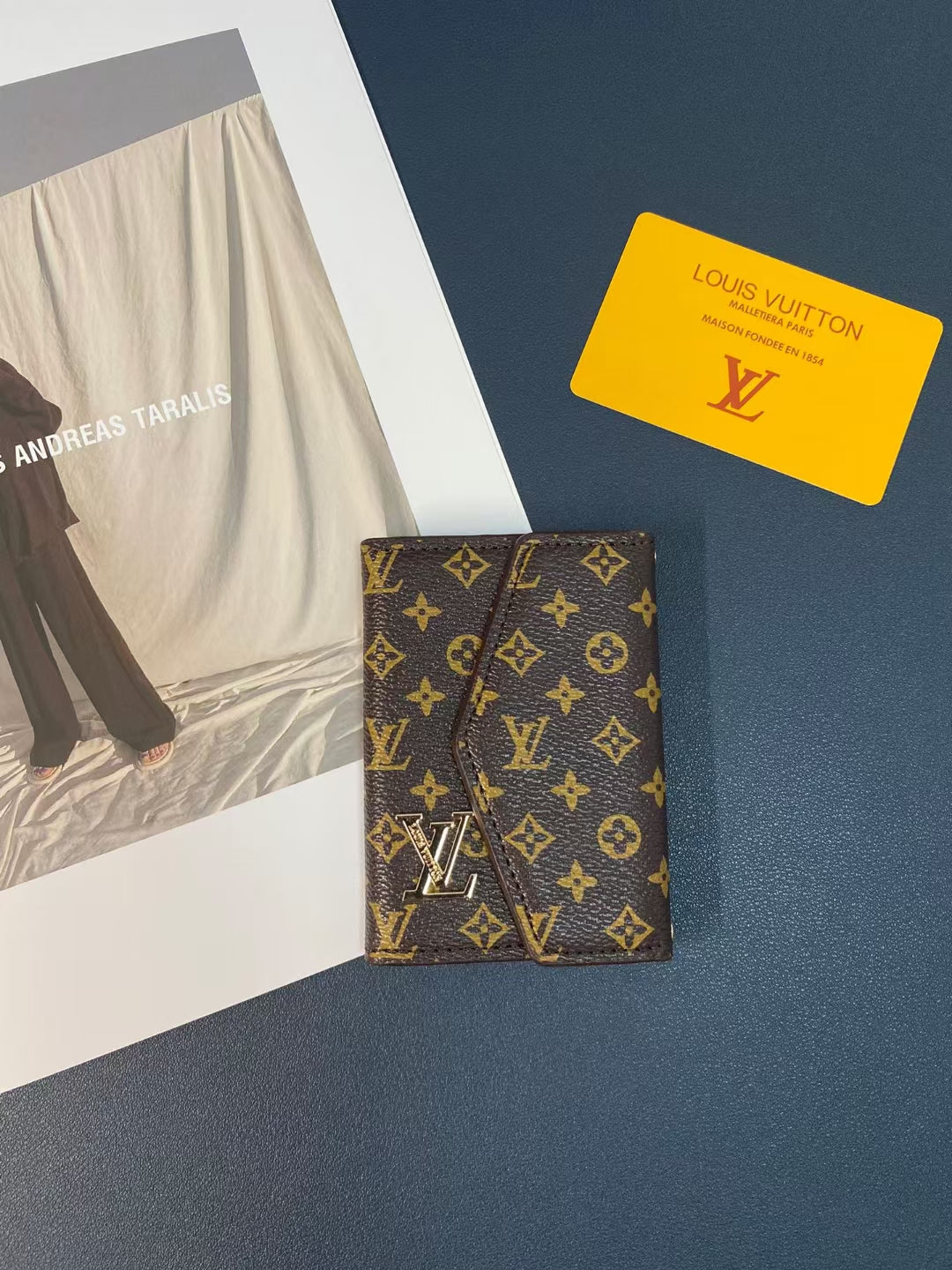 Wallet Card Cases Louis Vuitton Durable
