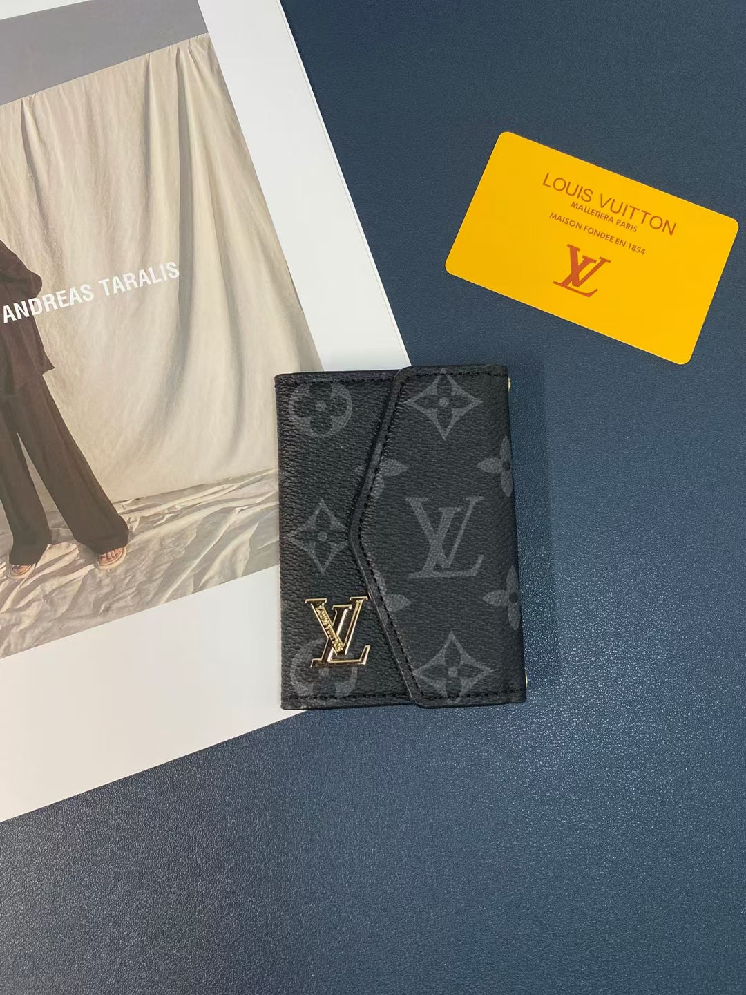 Wallet Card Cases Louis Vuitton Durable