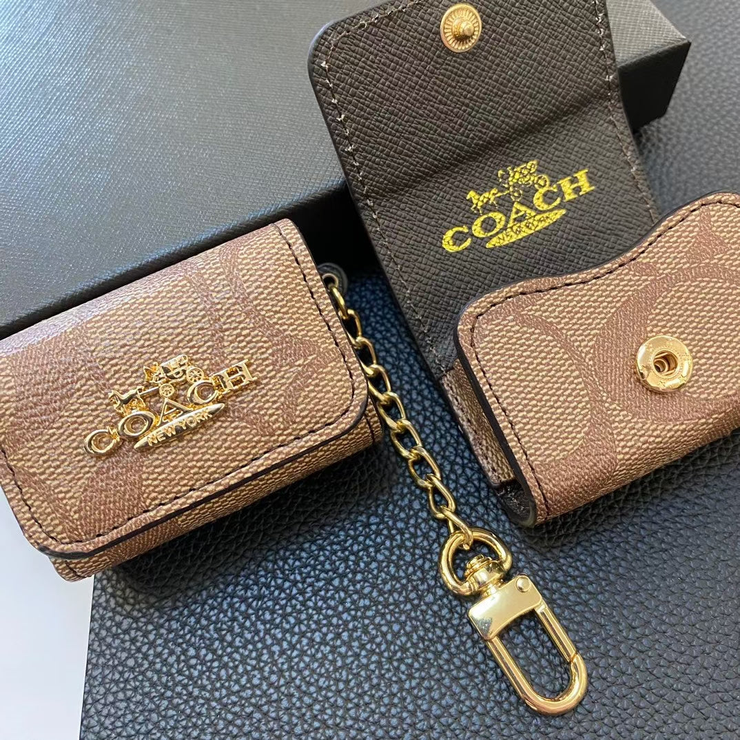 Coach Airpod Case Holder