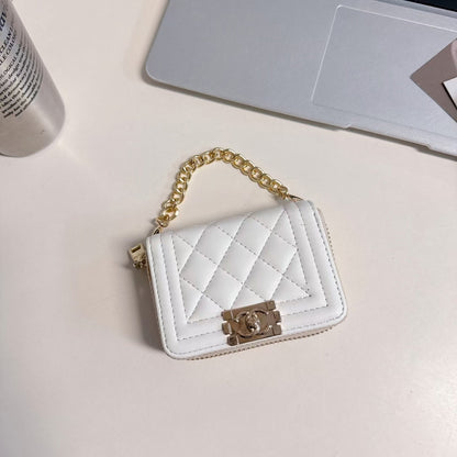Luxury Chanel Handbag / Airpod Case Durable
