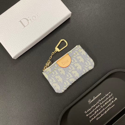 Christian Dior Wallet Card Cases Durable