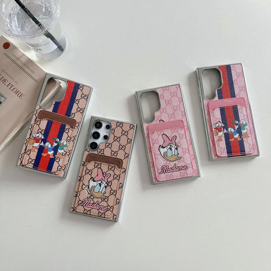 Gucci Samsung Case With Card Holder Fashionable