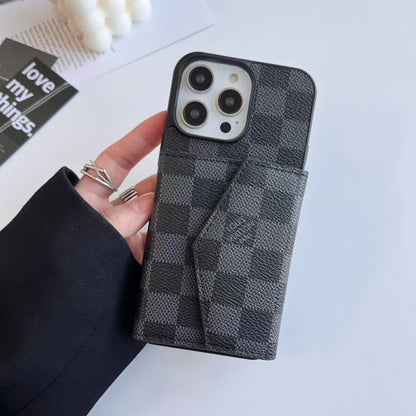 Louis Vuitton iPhone Case with Wallet Card Case