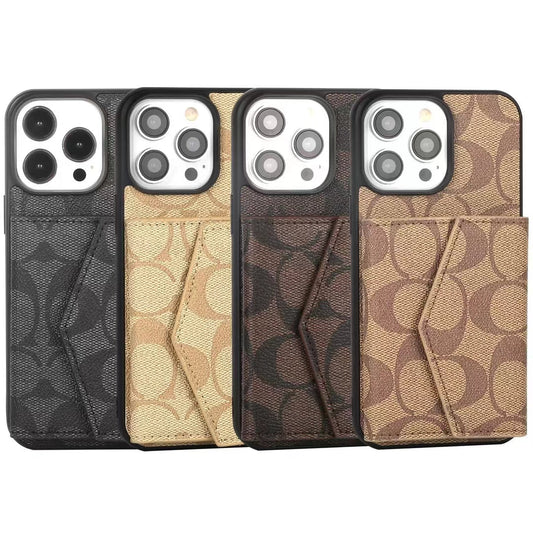 Coach iPhone Cases with Card Holder Durable