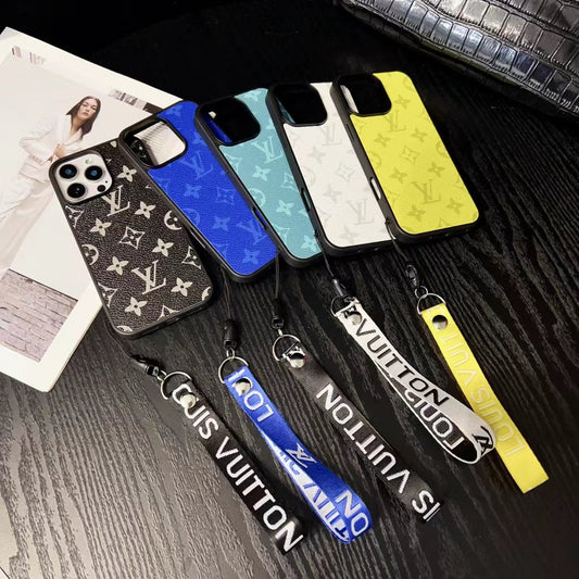Louis Vuitton iPhone Case with Hand Grip