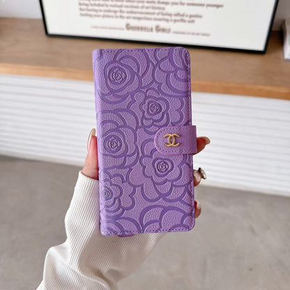 Chanel iPhone Case Full Cover with Card Holder
