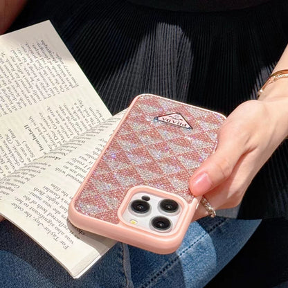 Glittery Prada iPhone Case