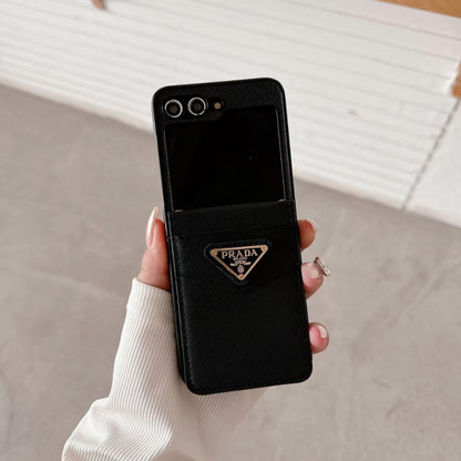 Prada Phone Cases with Wallet Card Holder Show Half Screen