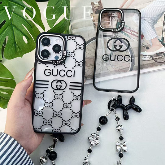 Gucci iPhone Case with Beaded Handgrip