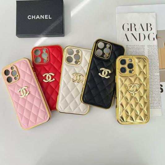 Chanel Solid Color iPhone Case