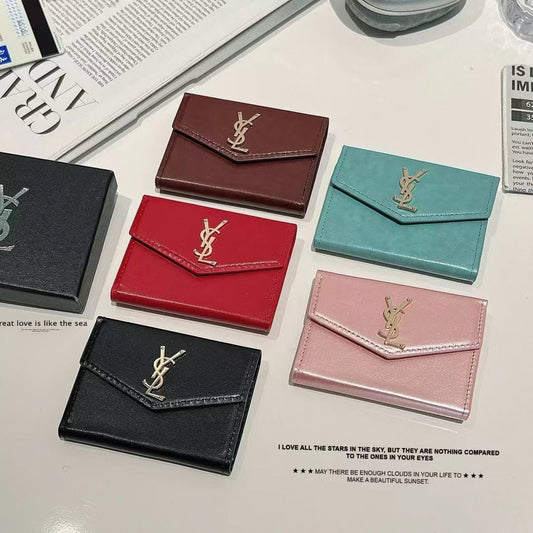 YSL Wallet Card Cases Durable