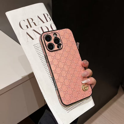 Durable Gucci iPhone Cases Solid Color