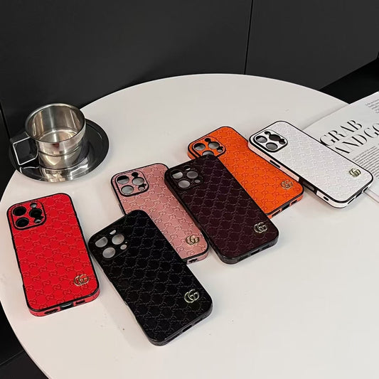 Durable Gucci iPhone Cases Solid Color