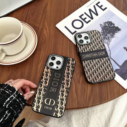 Christian Dior iPhone Cases Brown