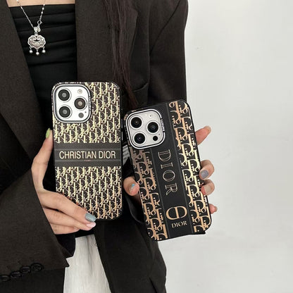 Christian Dior iPhone Cases Brown
