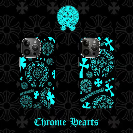 Chrome Hearts Glow in the Dark Iphone Cases