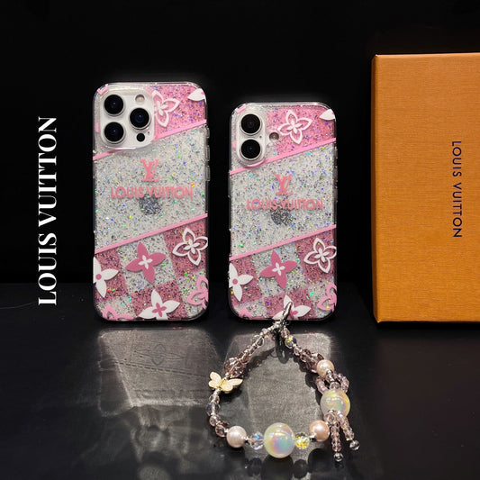 Louis Vuitton iPhone Cases with Hand Grip Durable